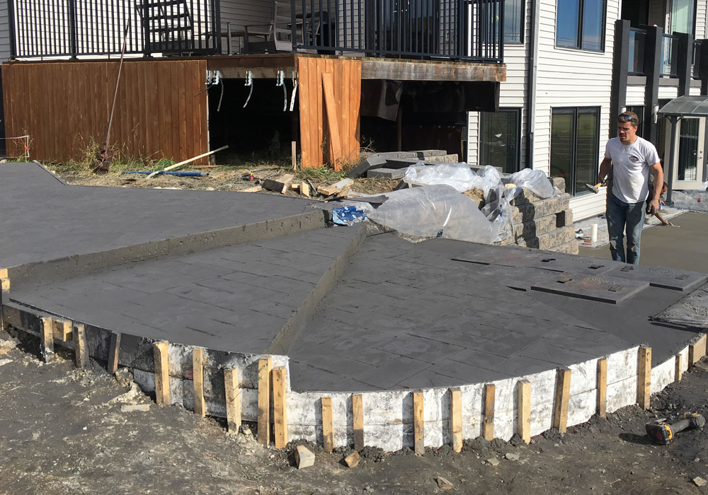 Concrete foundation done by CreativeMan Concrete foundation done by CreativeMan